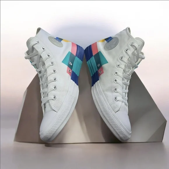 Converse Chuck Taylor All Star Space Racer High T Sneakers Unisex Shoes Men 10.5 - Picture 13 of 16